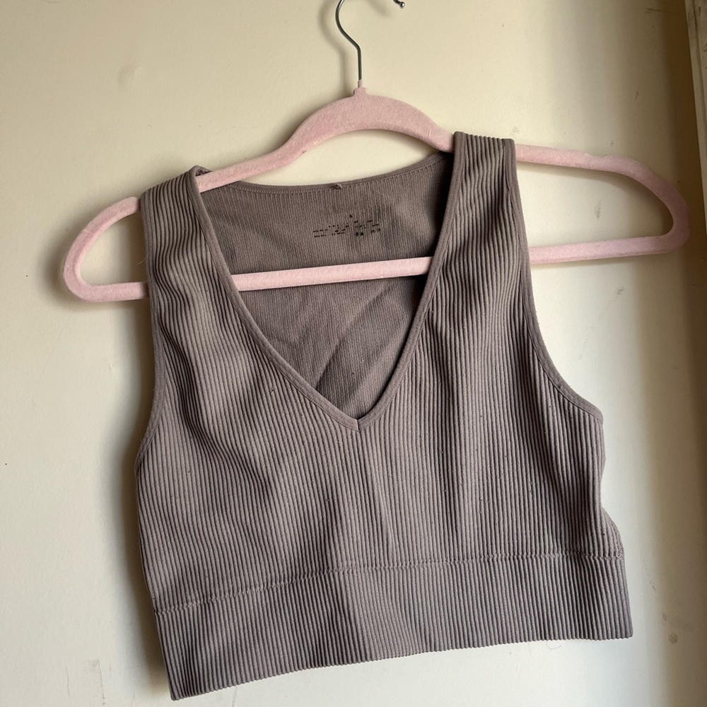 Tan/Gray Garage Top